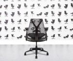 refurbished herman miller sayl chair full black