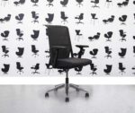 Refurbished Haworth Zody with Lumbar Support and Hanger - Black - Corporate Spec 3