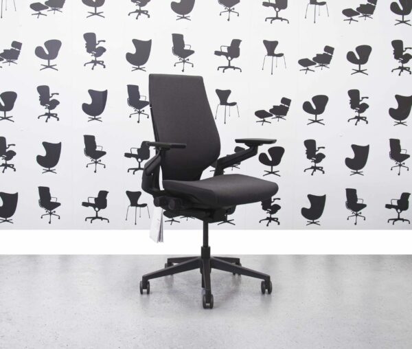 Refurbished Steelcase Gesture - Grey Fabric - Corporate Spec 3