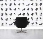 Refurbished Walter Knoll Oscar Armchair - Black Leather - Corporate Spec 3