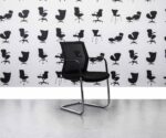 Refurbished Orangebox Workday Cantilever Armchair - Black - Corporate Spec 3
