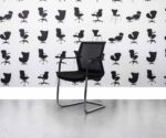 Refurbished Orangebox Workday Cantilever Armchair - Black - Corporate Spec 1
