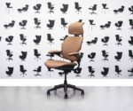 Refurbished Humanscale Freedom High Back with Headrest - Seville Pink - Corporate Spec 1