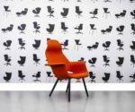 Vitra Organic Chair Highback - Coral Poppy Red - Corporate Spec 3