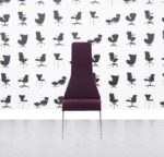 Refurbished B&B Italia - Lazy '05 High Back- Purple - Corporate Spec