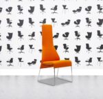 Refurbished B&B Italia - Lazy '05 High Back- Orange - Corporate Spec 1