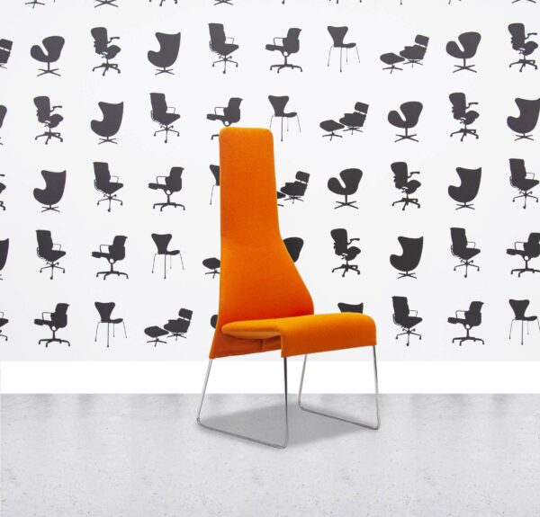 Refurbished B&B Italia - Lazy '05 High Back- Orange - Corporate Spec 1
