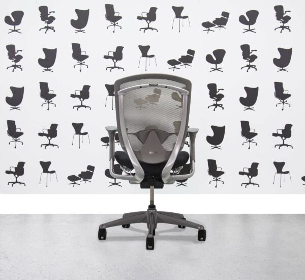 Refurbished Teknion Nuova Contessa 4D - Mesh Back - Black Fabric Seat - Corporate Spec 2