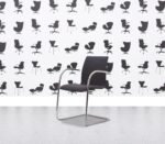 Refurbished Kusch Co 9230 Cantilever Armchair - Black Fabric - Corporate Spec 3