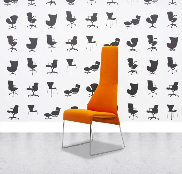Refurbished B&B Italia - Lazy '05 High Back- Orange - Corporate Spec 3