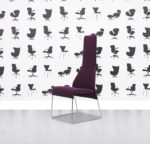 Refurbished B&B Italia - Lazy '05 High Back- Purple - Corporate Spec 3