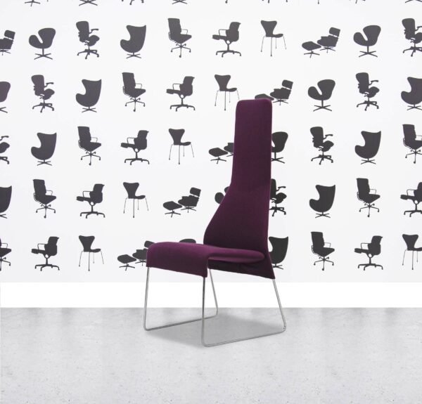 Refurbished B&B Italia - Lazy '05 High Back- Purple - Corporate Spec 3