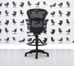 Refurbished Herman Miller Aeron Stool - Size B - Lumbar Support - Black - Corporate Spec 2