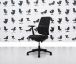 Refurbished Haworth Lively 3D with Lumbar Support - Black - Corporate Spec 1