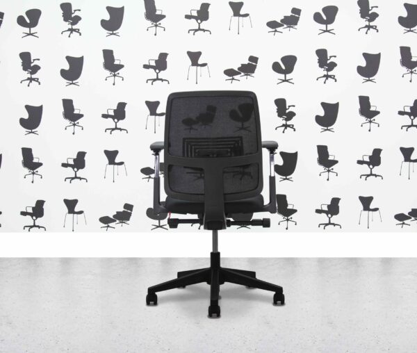 Refurbished Haworth Lively 3D with Lumbar Support - Black - Corporate Spec 2
