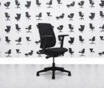 Refurbished Haworth Lively 3D with Lumbar Support - Black - Corporate Spec 3