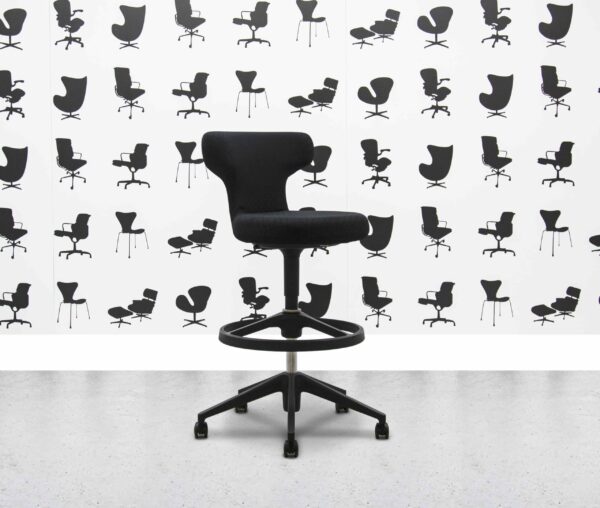 Vitra Pivot High Stool - Black - Corporate Spec 3