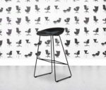 refurbished hay aas 38 high black powder coated steel black