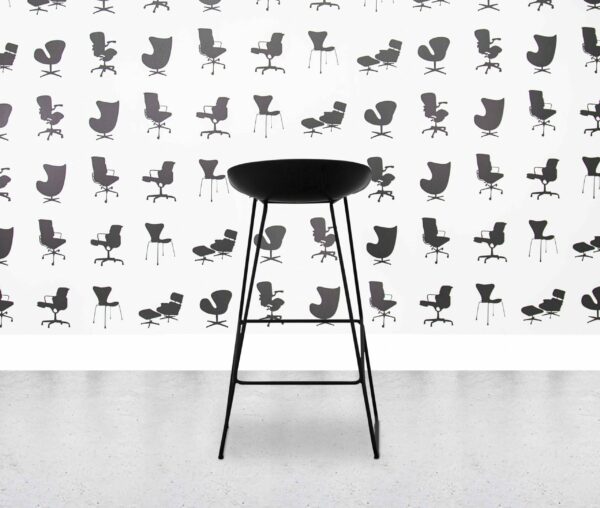 refurbished hay aas 38 high black powder coated steel black