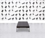 Refurbished B&B Italia "Charles" Low Table by Antoniio Citterio - Black Oak - Image 2