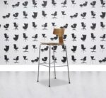 Refurbished Kusch Co 1250 eTea - Chrome Legs - Wooden Chair - Stacking - Corporate Spec 1