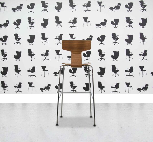 Refurbished Kusch Co 1250 eTea - Chrome Legs - Wooden Chair - Stacking - Corporate Spec 2