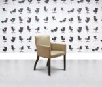 Refurbished Keilhauer Conference Chair - Wooden Legs - Beige Leather - Corporate Spec 3