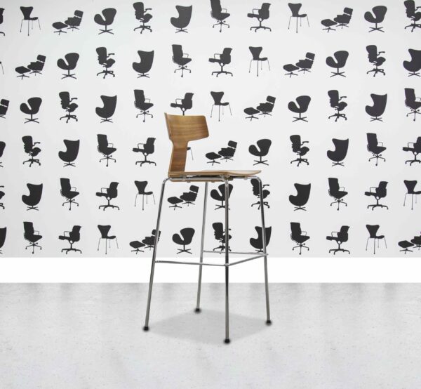 Refurbished Kusch Co 1250 eTea - Chrome Legs - Wooden Chair - Stacking - Corporate Spec 3