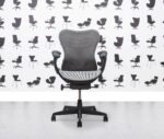 Refurbished Herman Miller Mirra 2 - Full Spec - Grey Butterfly Back - Grey Mesh Seat and Frame