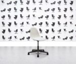 Refurbished Vitra Eames Plastic Side Chair PSCC - White Shell - Corporate SPec 3