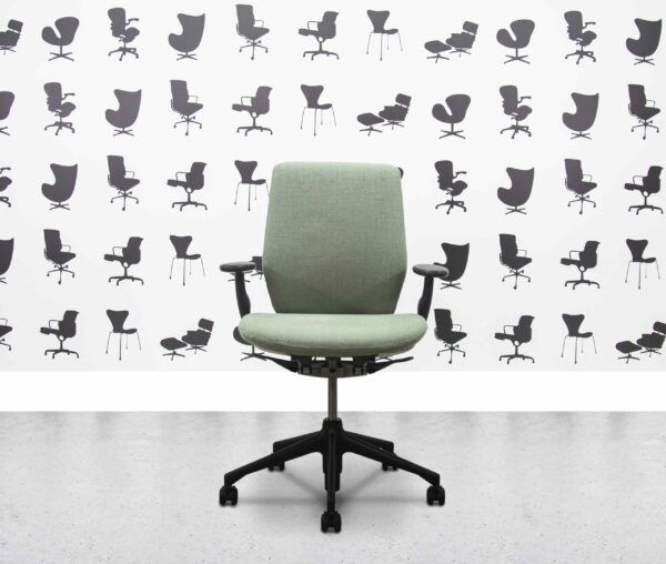 Refurbished Vitra Oson CE Task Chair - Mint Macaron - Corporate Spec