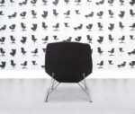 refurbished walter knoll lounge chair by jehs+laub grey fabric