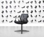 refurbished orangebox workday cfa conference armchair black mesh and seat