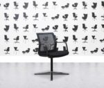 refurbished orangebox workday cfa conference armchair black mesh and seat