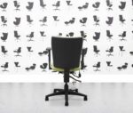 refurbished pledge may'b myb02 task chair green fabric