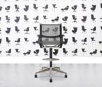 Refurbished Herman Miller Setu Stool - Grey Frame and Mesh