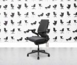 refurbished steelcase gesture grey fabric and frame