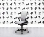 refurbished wilkhahn task chair at mesh grey mesh and fabric seat