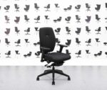 refurbished posturite homeworker plus ergonomic chair black