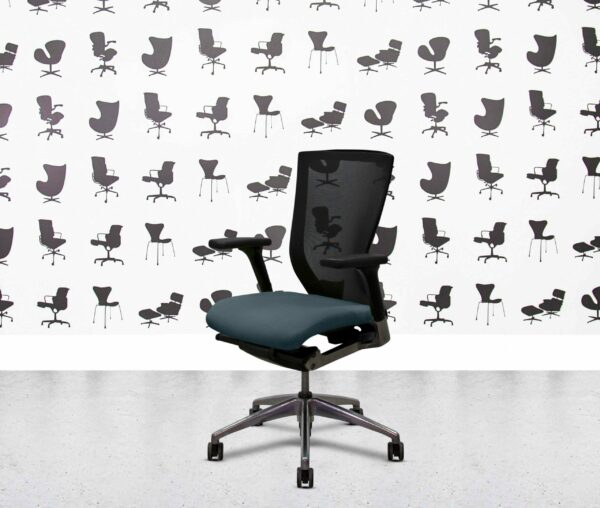 refurbished techo sidiz t50 task chair no lumbar paseo