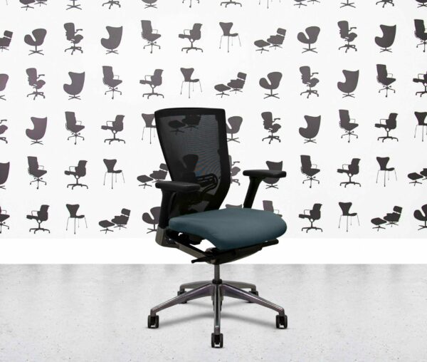 refurbished techo sidiz t50 task chair with lumbar montserrat