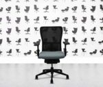 refurbished haworth zody desk chair black frame 2d arms costa (copy)
