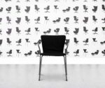 refurbished fritz hansen vico duo armchair black