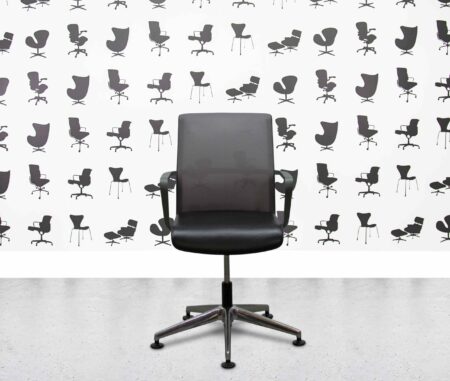 refurbished senator office circo cr4 polished aluminium black