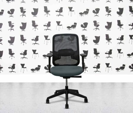refurbished orangebox do black frame and lumbar with tilt limiter paseo