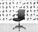 refurbished senator office circo cr4 polished aluminium black
