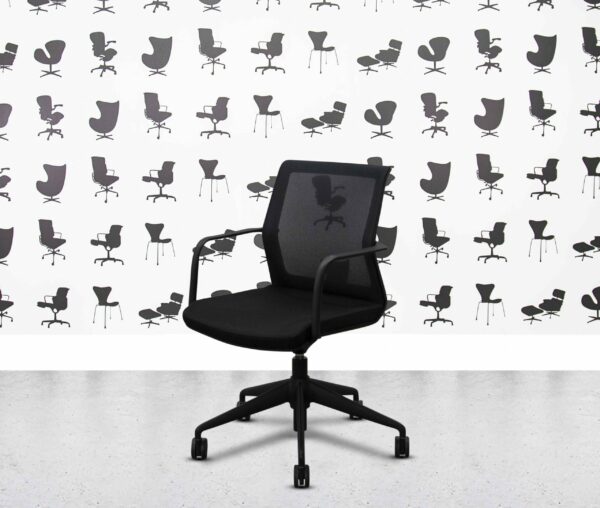 refurbished orangebox wd lwa meeting chair all black