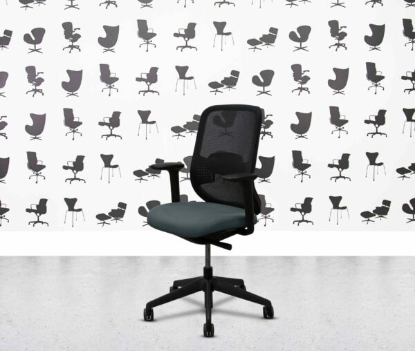 refurbished orangebox do black frame and lumbar with tilt limiter paseo