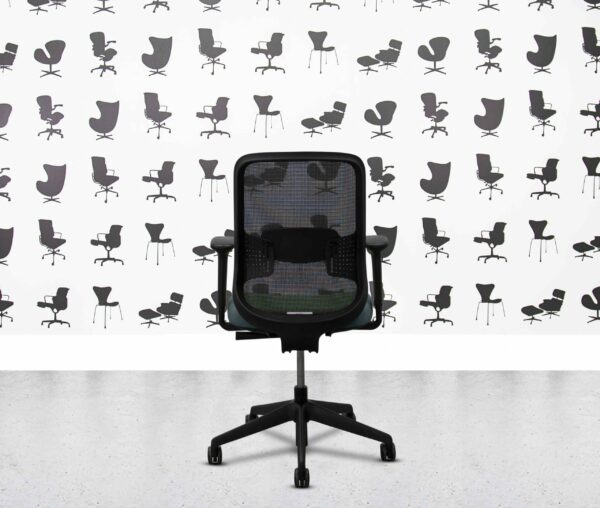 refurbished orangebox do black frame and lumbar with tilt limiter paseo