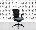 refurbished haworth zody desk chair black frame 2d arms costa (copy)
